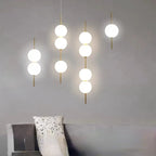 Serene Pearl - Modern Glass Pendant Lights Pendant Lights for Bedroom