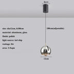 Bright Opal - Modern Adjustable LED Pendant Light