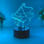 Dune - 3D Piano Night Light