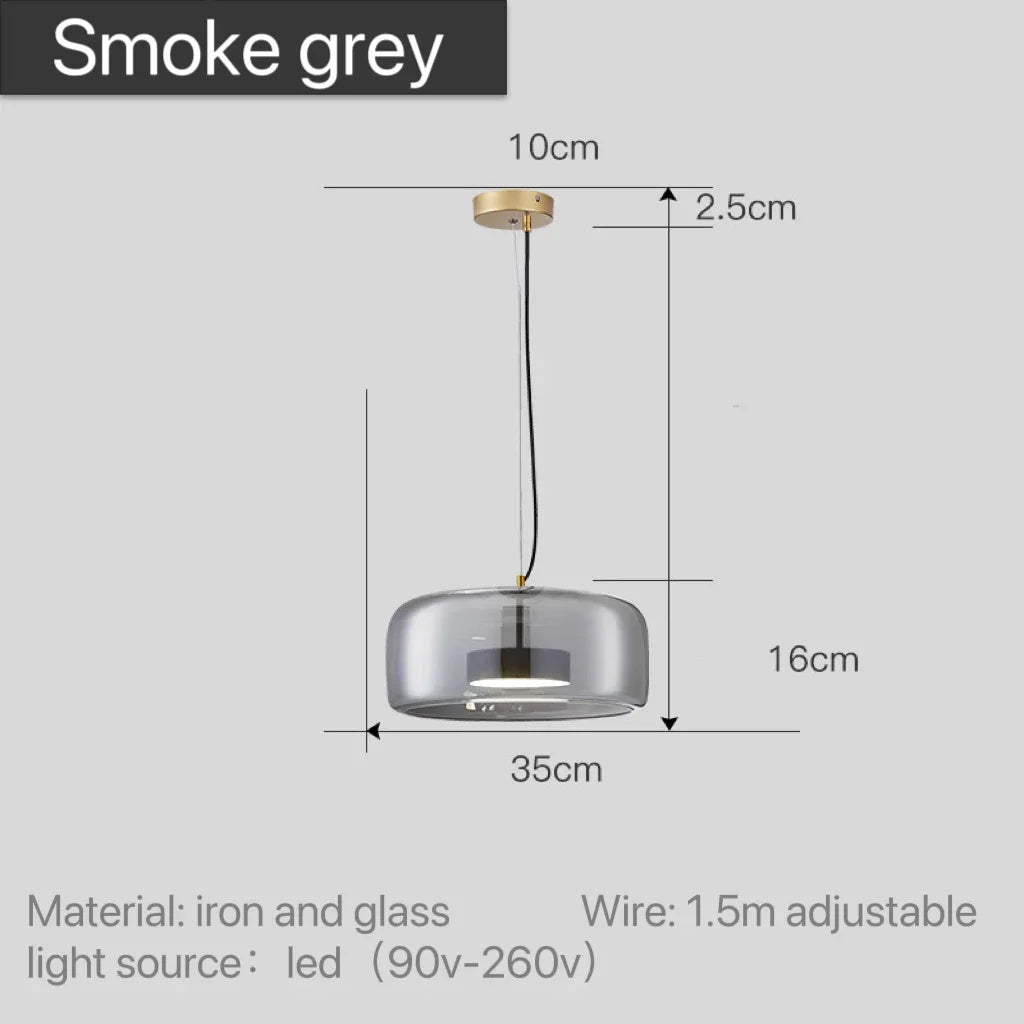 Maple Stone - Modern Nordic Glass Pendant Light