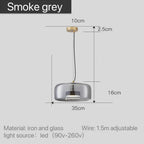 Maple Stone - Modern Nordic Glass Pendant Light