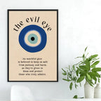Linden - Abstract Eye Quotes Canvas Art