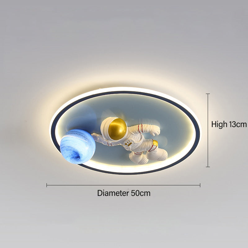 Cedar Ridge - Space Flush Mount Light Childrens Lighting