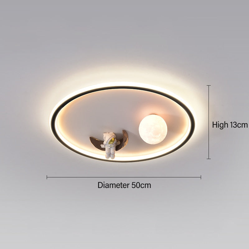 Cedar Ridge - Space Flush Mount Light Childrens Lighting