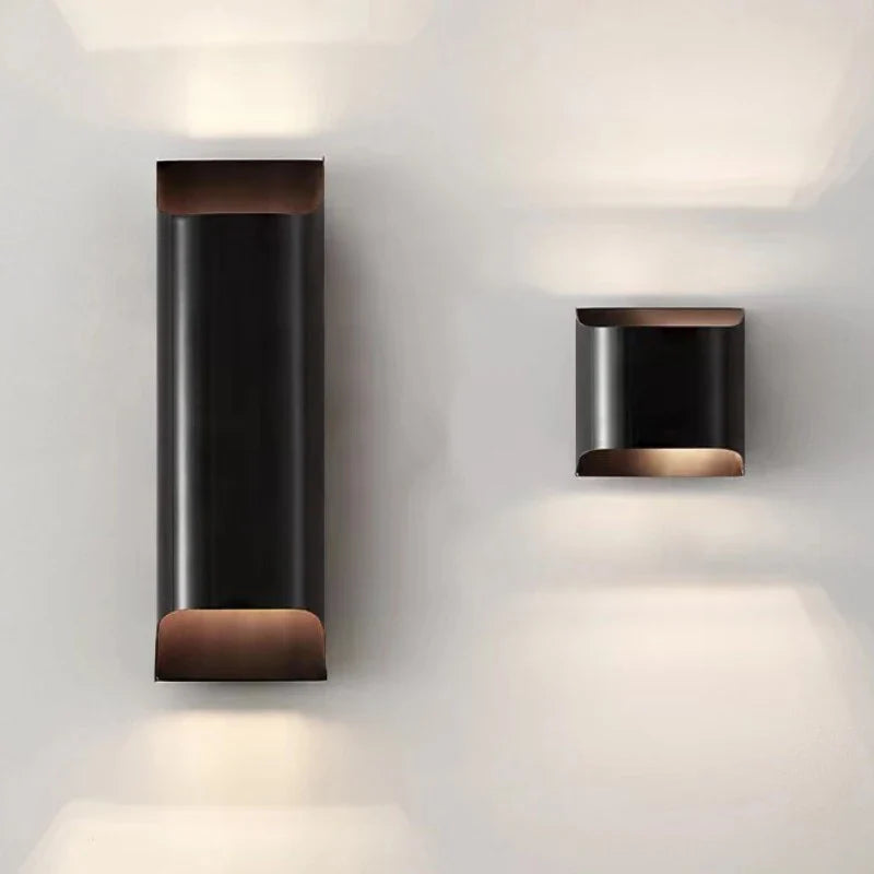 Meadow Hearth - Modern Brass LED Wall Lamp Foyer