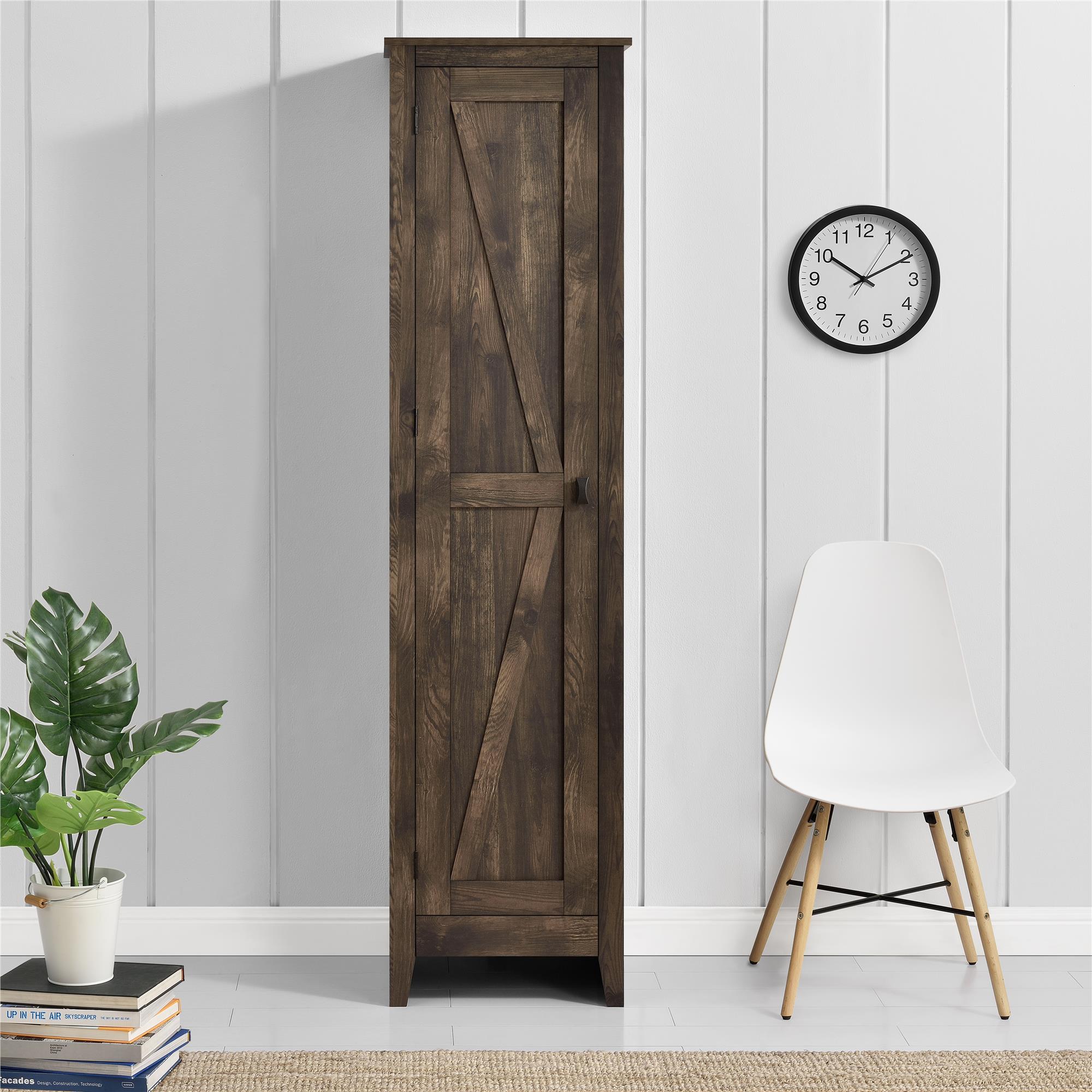 Misty Oasis - Wood Storage Cabinet Wood Cabinet