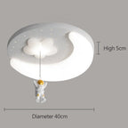 Velvet Loft - Moon Nursery Ceiling Light Childrens Lighting
