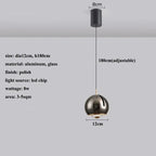 Bright Opal - Modern Adjustable LED Pendant Light