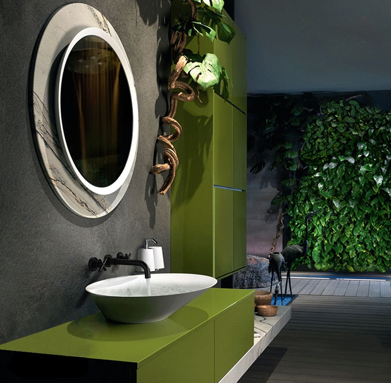 Misty Wave - Two Handle Bathroom Faucet