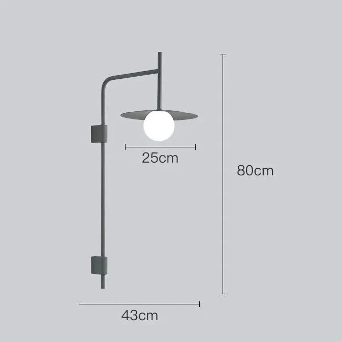 Seafoam Moor - Modern Bedside Wall Light