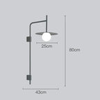Seafoam Moor - Modern Bedside Wall Light