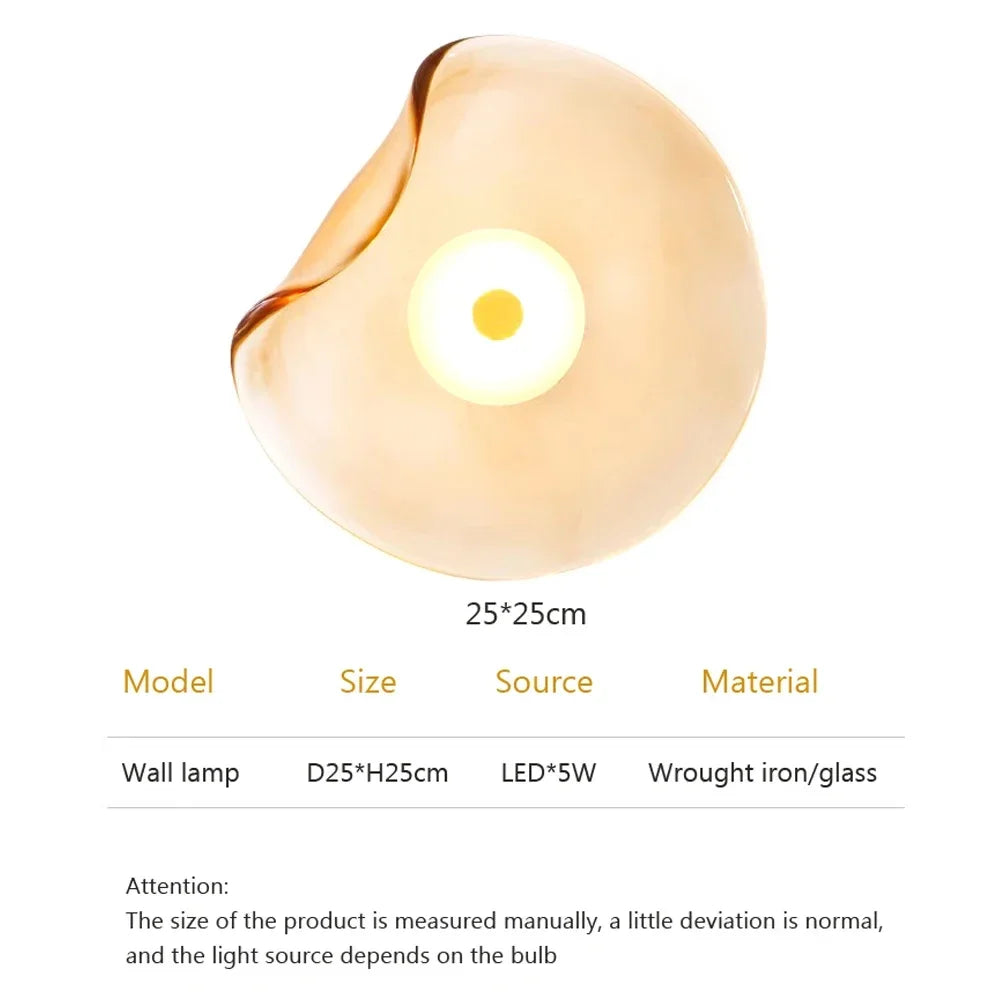 Cobalt Summit - LED Glass Wall Lamp