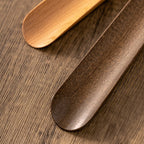River Wave - Wooden Long Handle Magnetic Shoehorn