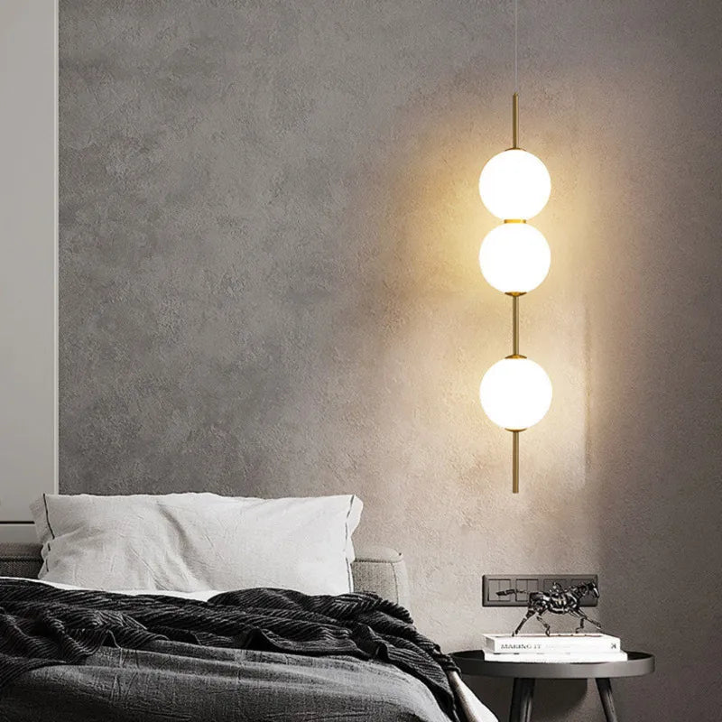 Serene Pearl - Modern Glass Pendant Lights Pendant Lights for Bedroom