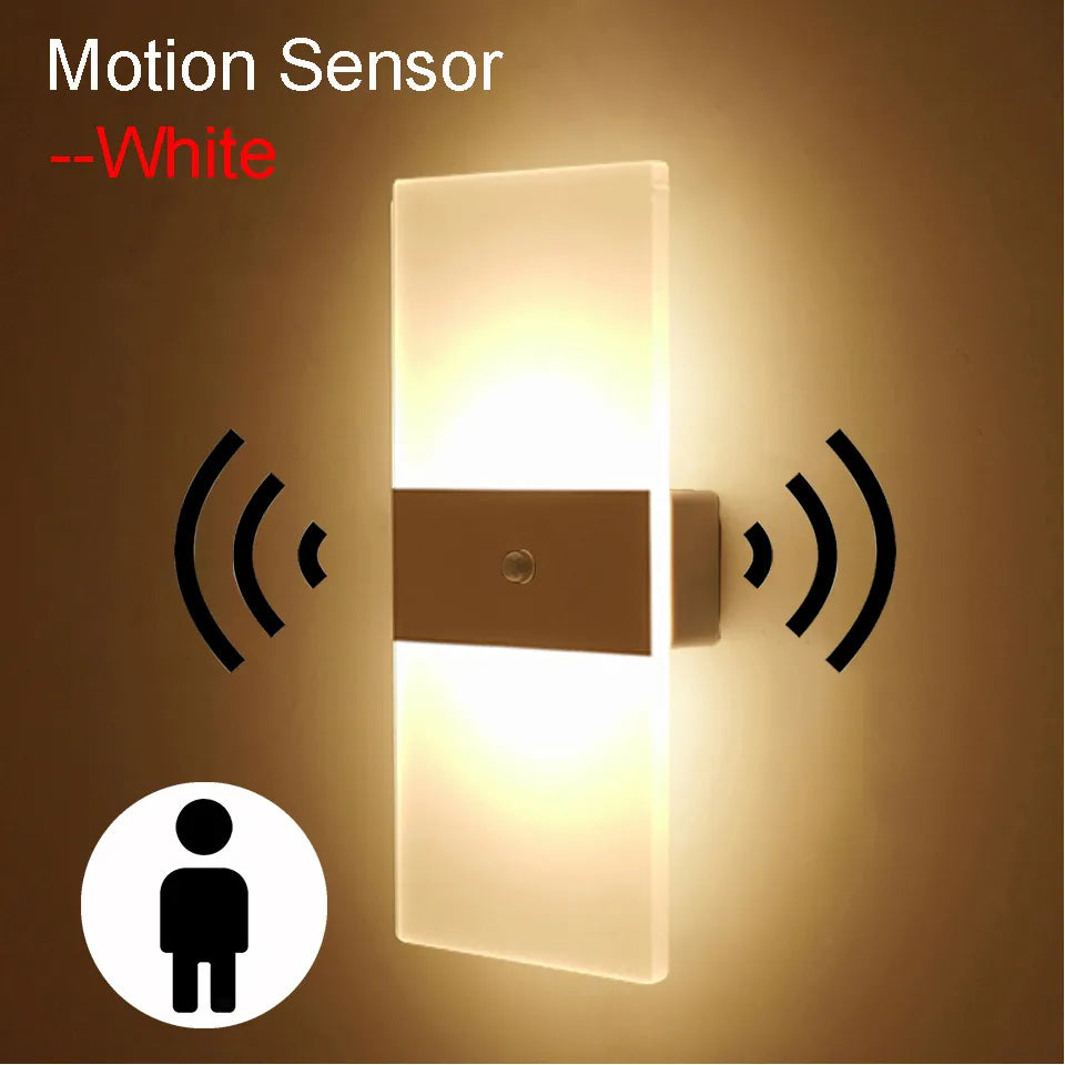 Ocean Cobalt - Rechargeable Wall Light with Switch Dimmable