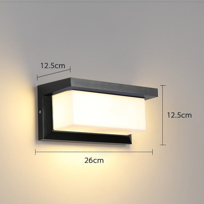 Raven Summit - Motion Activated Light LED Porch Light Commercial Led Outdoor Lighting