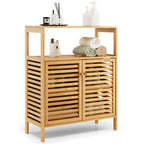 Modern River - Bamboo Wood Storage Cabinets Bathroom Cabinets