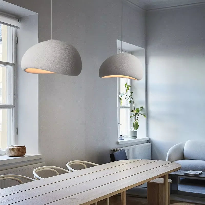 Modern Stone - Minimalist Hanging Pendant Light Fixture