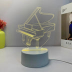 Dune - 3D Piano Night Light