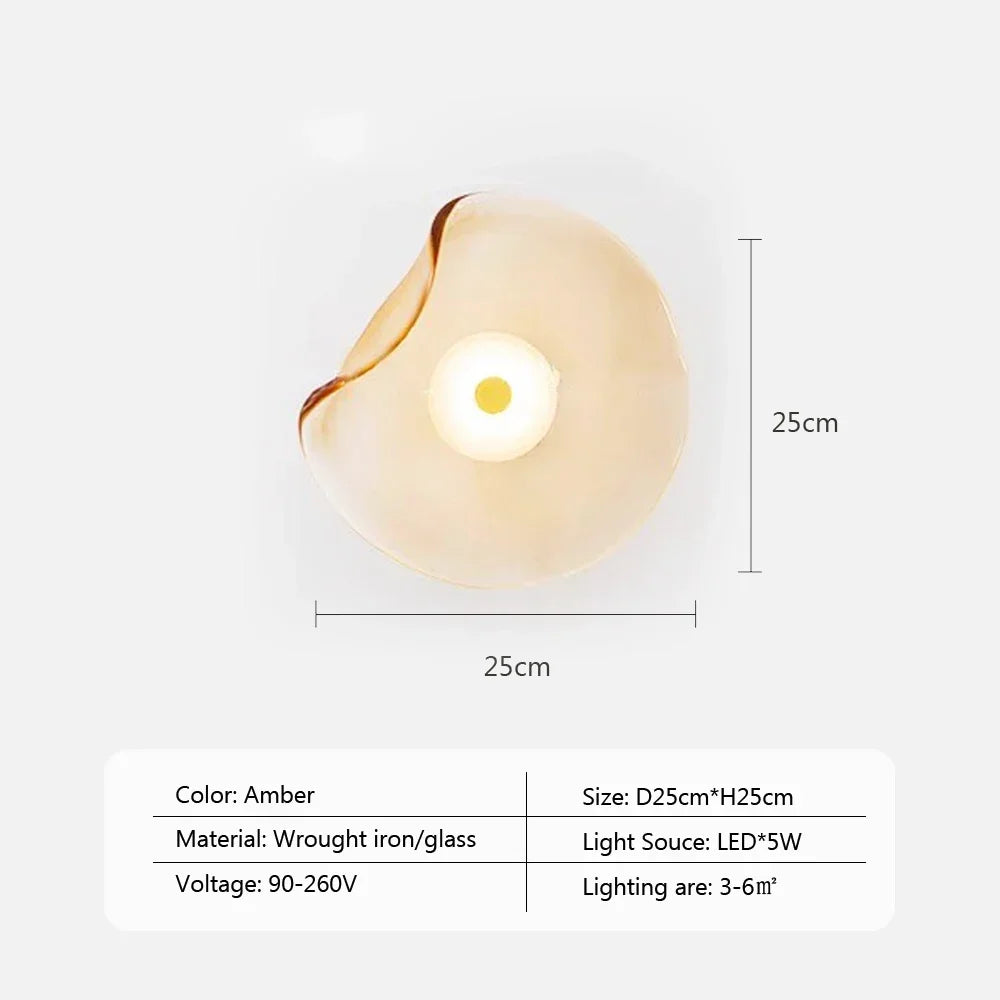 Cobalt Summit - LED Glass Wall Lamp