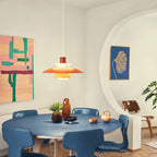 Amber Haven - Colorful Hanging Lamp Bauhaus Furniture