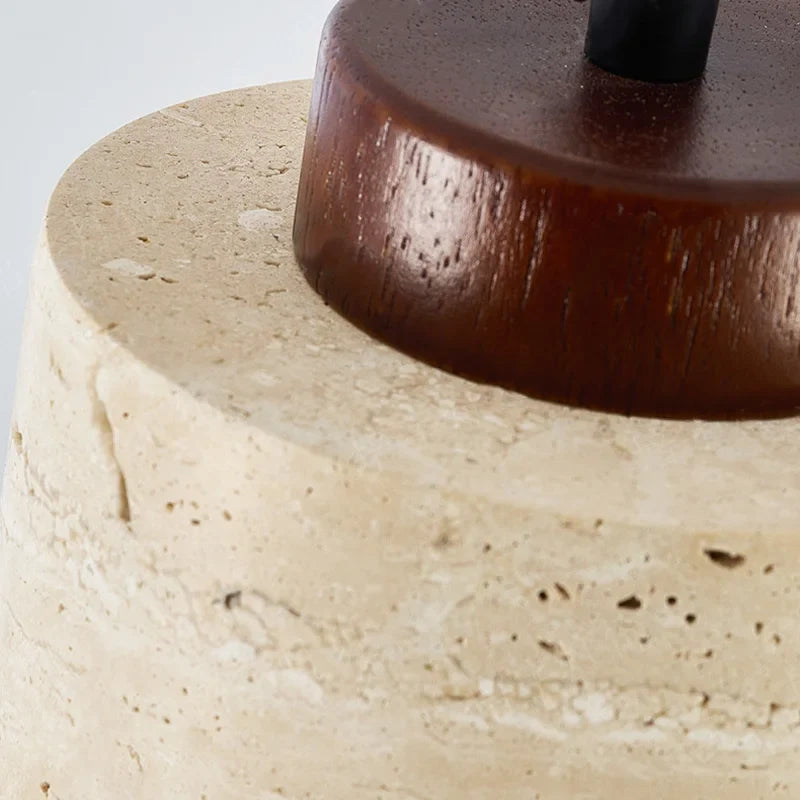 Silent Nook - Modern Stone Pendant Light Fixture