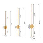 River Glow Modern Led Long Wall Sconce