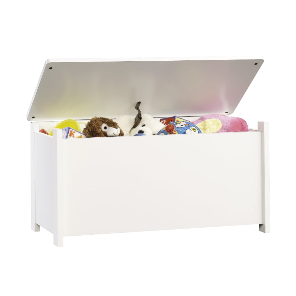 Frost Nook - Square Coffee Table with Storage, Wooden Toy Chest/Bench, Wood Storage Cabinets