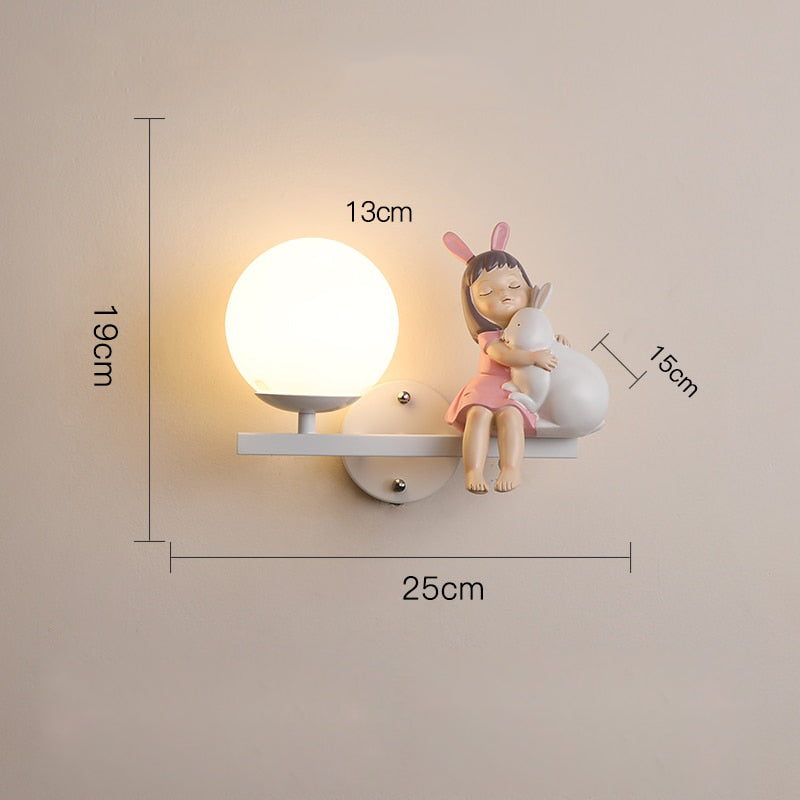 Copper Meadow - Nursery Light Fixture Childrens Lighting