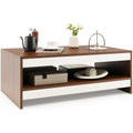 Timber Halo - Wood Coffee Table with Storage