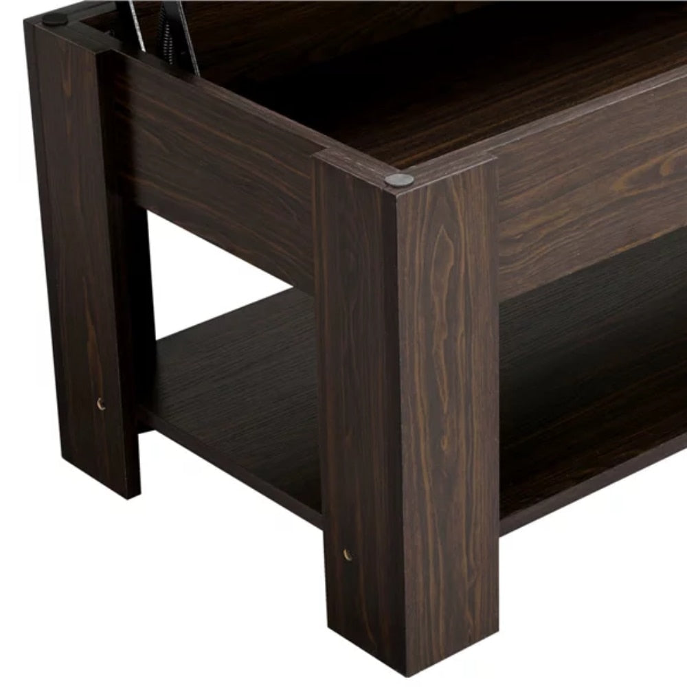 Ivory Kettle - Lift Top Coffee Table with Storage Square Coffee Table with Storage
