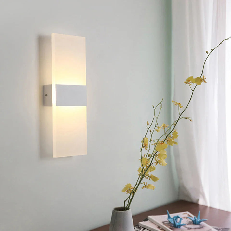 Ocean Cobalt - Rechargeable Wall Light with Switch Dimmable