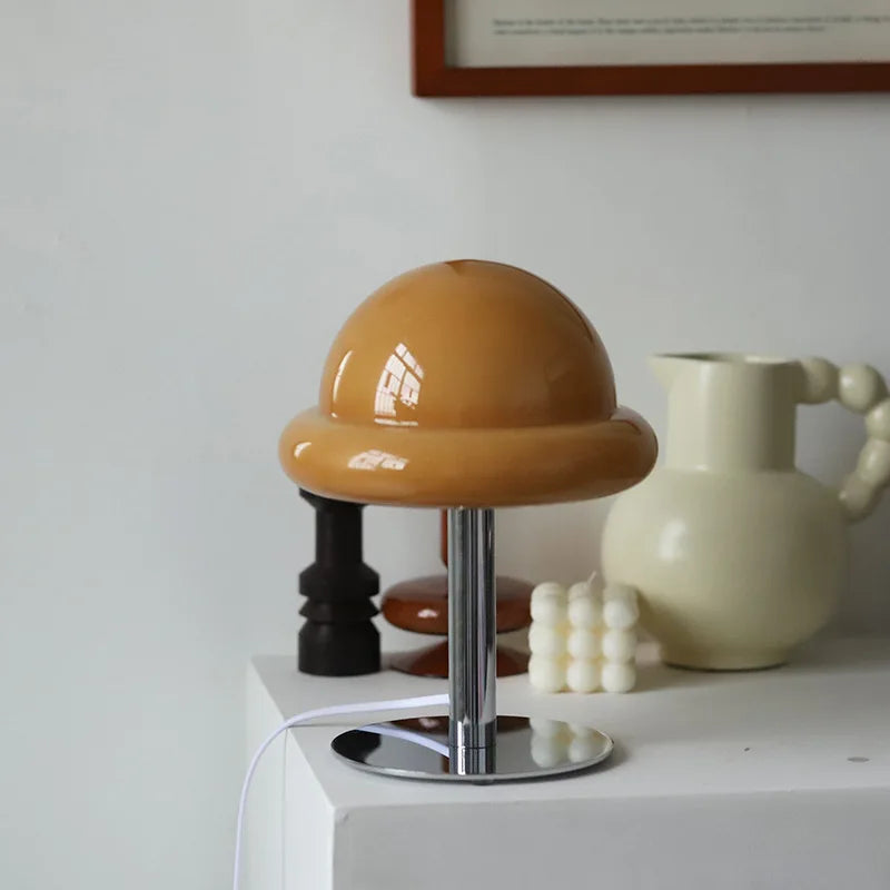 Dawn Cedar - Mushroom Table Lamp Mid century Modern Desk Lamp Bauhaus Furniture
