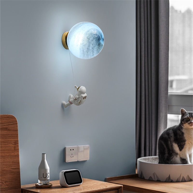 Copper Sky - Astronaut Nursery Night Light Childrens Lighting