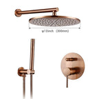 Silver Glade - Wall Mounted Rain Shower Head Set