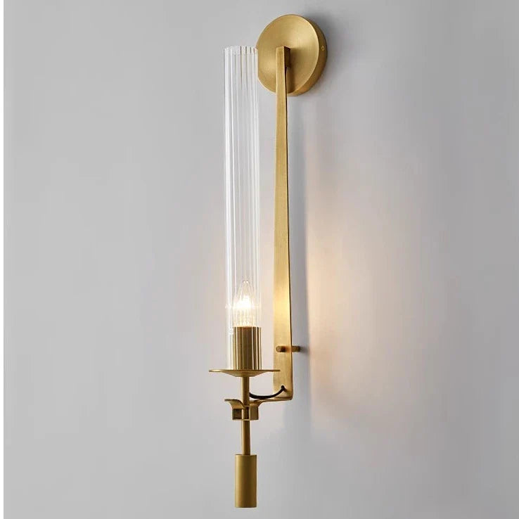 Rustic Compass - Modern Wall Lamp Gold Wall Sconces