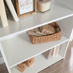 Ivory Moss - Wood Shelves Living Room Shelves Display Shelves 3 Shelf Bookcase