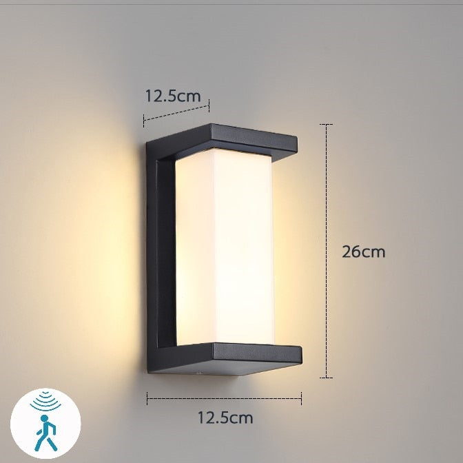 Raven Summit - Motion Activated Light LED Porch Light Commercial Led Outdoor Lighting