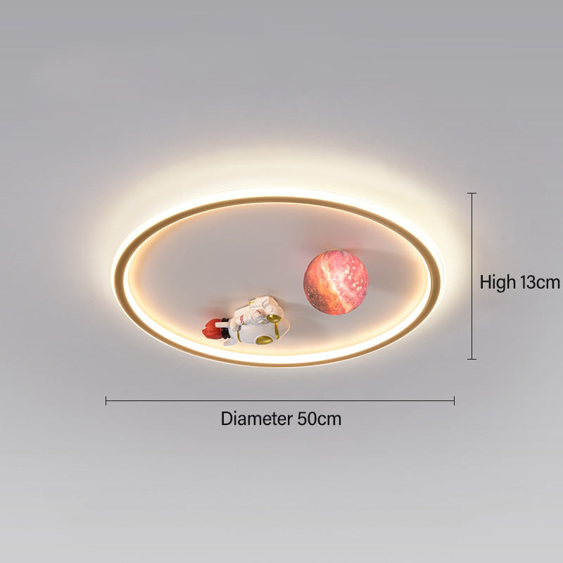 Cedar Ridge - Space Flush Mount Light Childrens Lighting