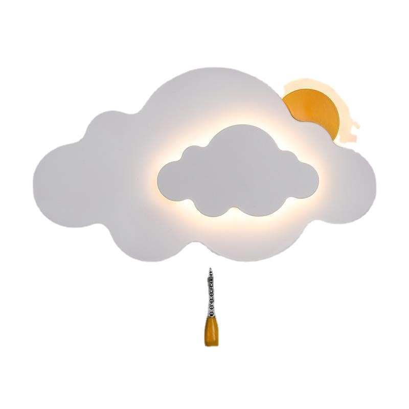 Lunar Halo - Childrens Lighting Cloud Nursery Night Light