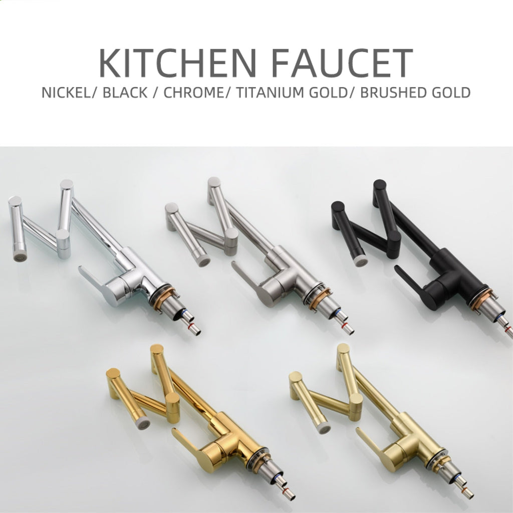 Ocean Granite - Pot Filler Faucet Brass Kitchen Faucet