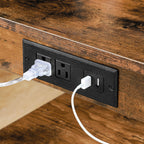 Birch Thicket - Nightstand with Charging Station Small Nightstand