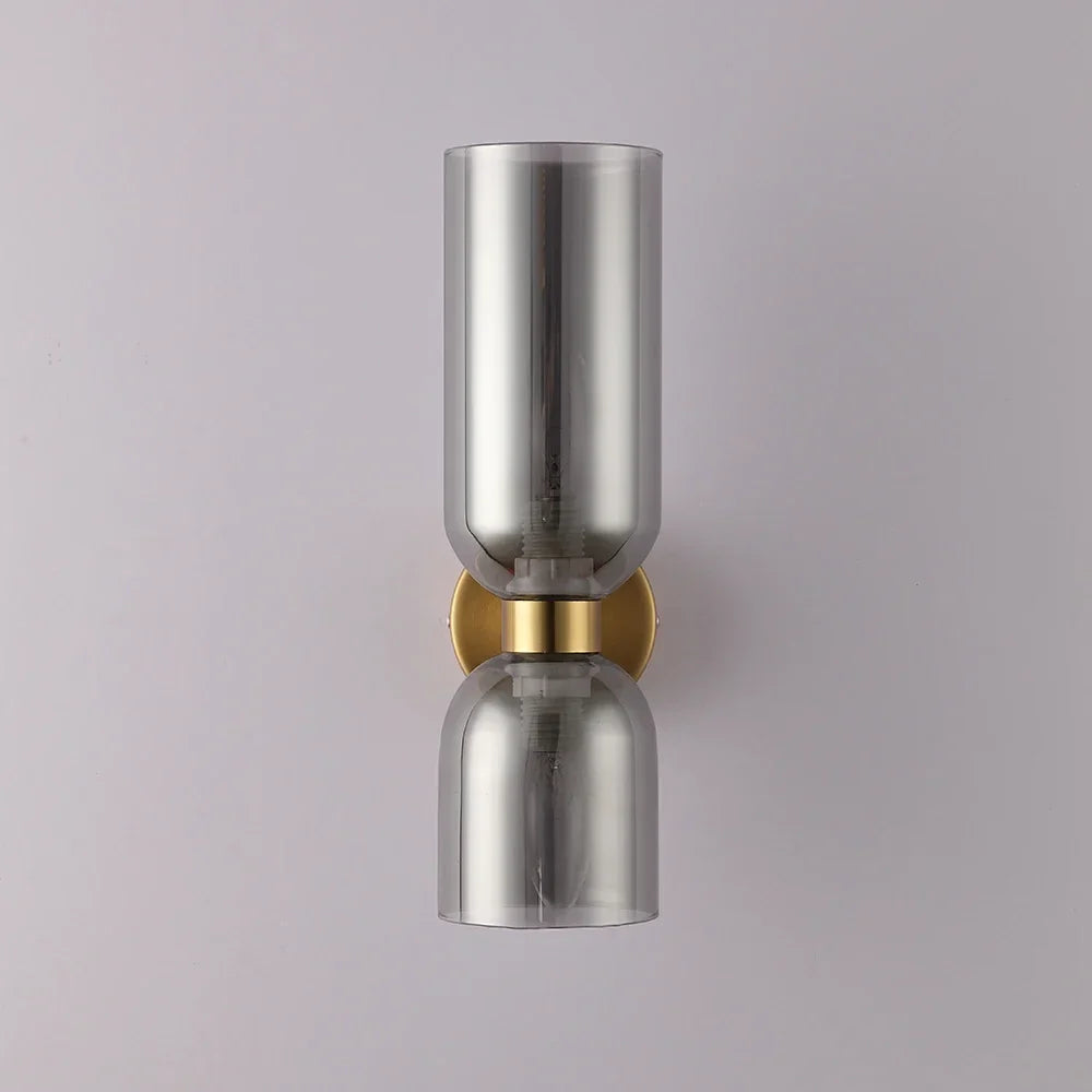 Copper Ember Birch – Nordic Modern Glass Wall Light Fixture