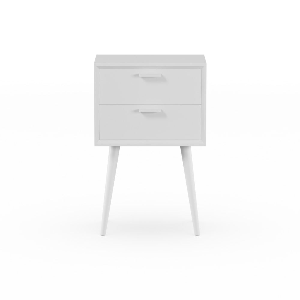 Stone Sky - Mid Century Modern Nightstand Small Bedside Table