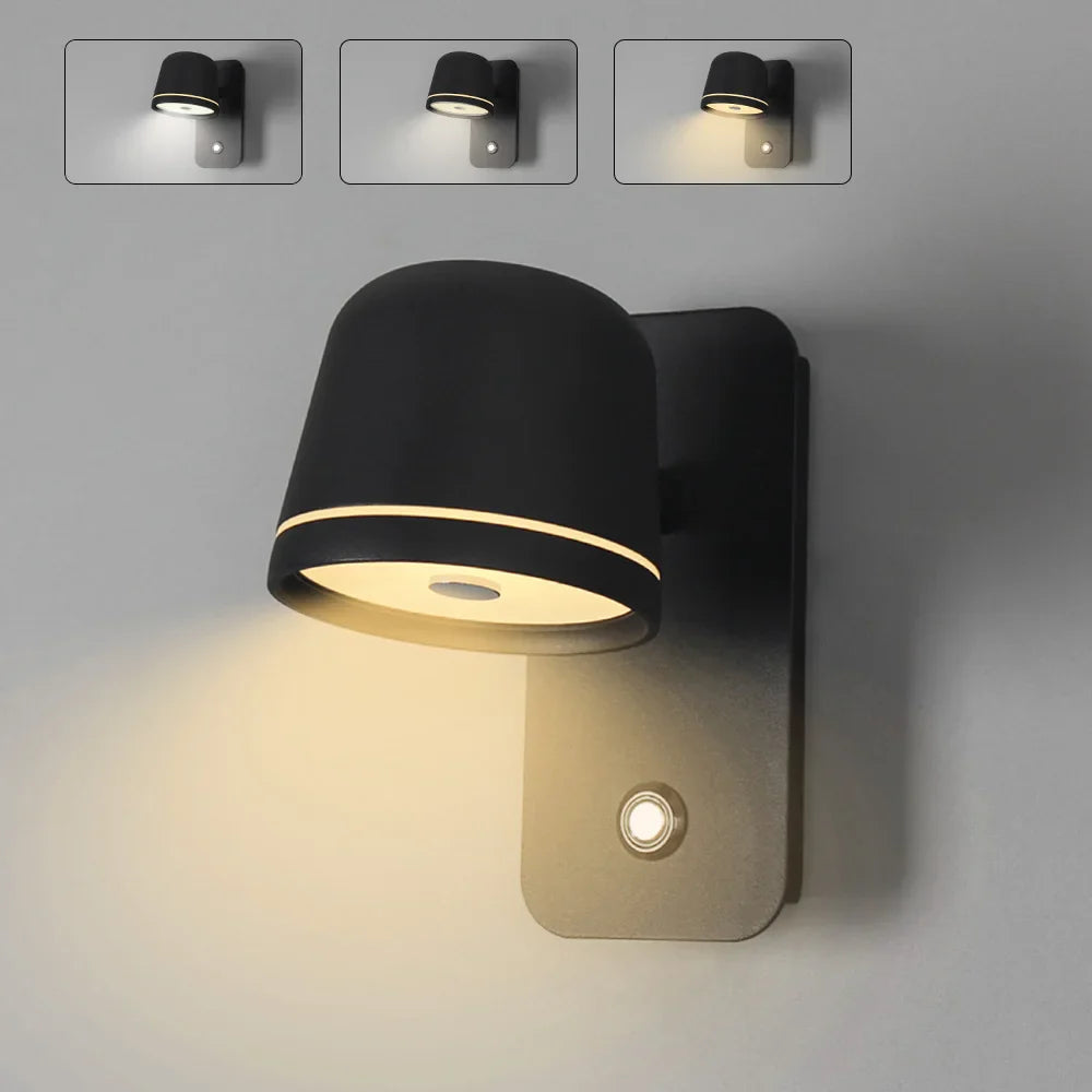 Juniper Kettle - LED Dimmable Wall Lamp with Switch