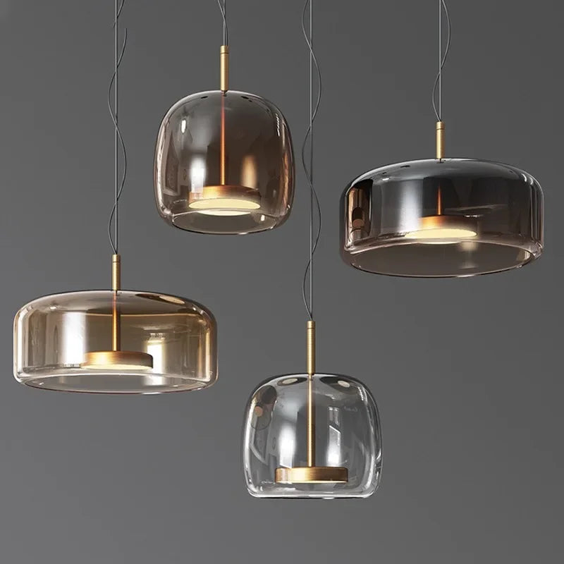Maple Stone - Modern Nordic Glass Pendant Light