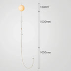 Midnight Sands - Nordic Plug in Wall Lamp Sconce
