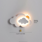 Lunar Halo - Childrens Lighting Cloud Nursery Night Light