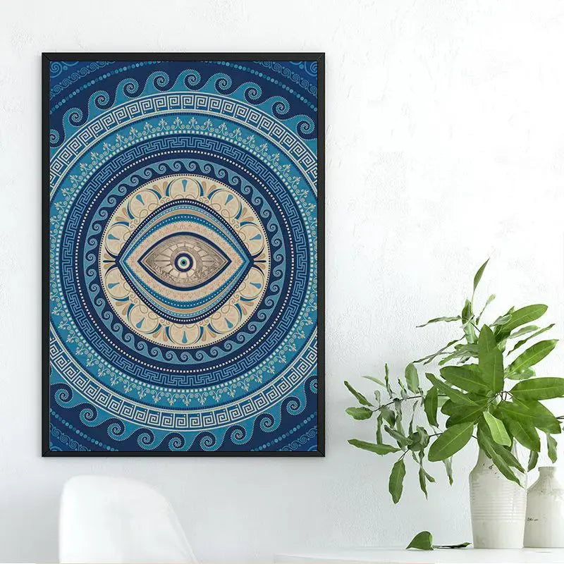 Linden - Abstract Eye Quotes Canvas Art