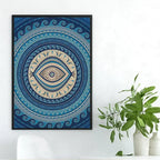 Linden - Abstract Eye Quotes Canvas Art